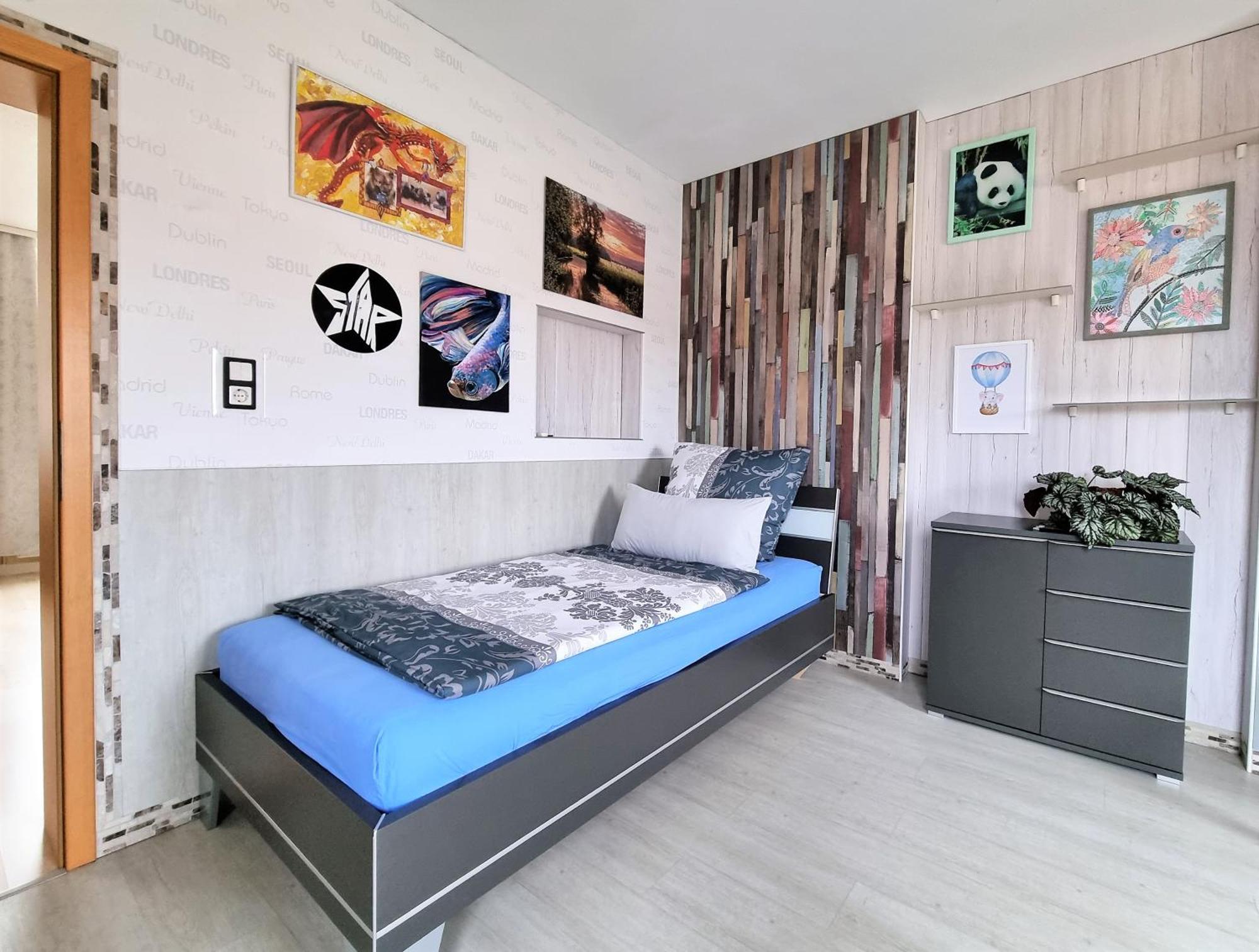 Apartment Bayreuth, Grosse Ferienwohnung Im Haus Mit Kunst, 3 Schlafzimmer, Kueche, Parkplatz Екстер'єр фото